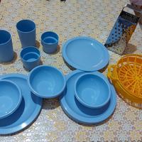 Stock varie cose, accessori di plastica 