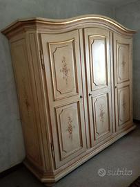 Armadio legno a 3 ante