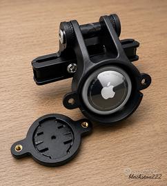 Supporto sella per Garmin Varia con sede Airtag