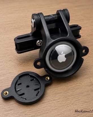 Supporto sella per Garmin Varia con sede Airtag
