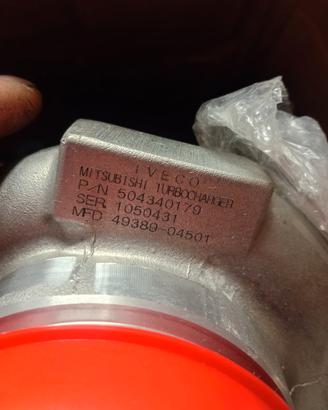 TURBO iveco DAILY 2016 oe 504340179

