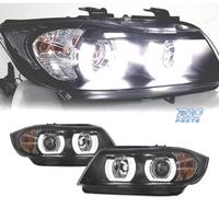 FARI BMW E90 E91 05-08 XENON ANGEL EYES A LED 3D N