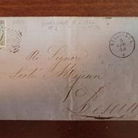 Sovracoperta Regno d'Italia del 5 Giugno 1866