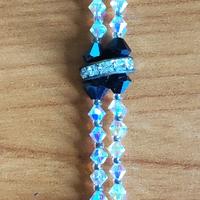 Braccialetto fatto a mano a doppio filo