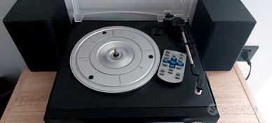 giradischi CD radio e mangianastri