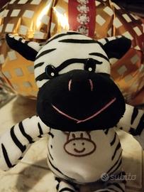 peluche bianco e nero