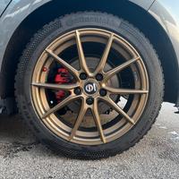 CERCHI SPARCO COMPLETI DI GOMMA INVERNALE VW GOLF