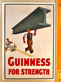 Stampa Poster Manifesti Vintage Guinnes