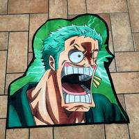 Tappeti Anime OnePiece Zoro funny tessuto magico