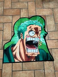 Tappeti Anime OnePiece Zoro funny tessuto magico