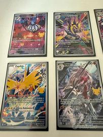 GRENINJA ex 30 anniversairo e altre carte