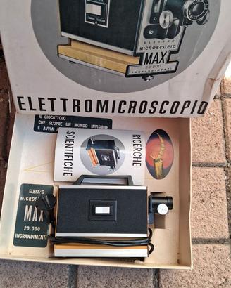Elettromicroscopio vintage