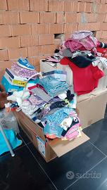 Stock Abbigliamento bambina 4/5 anni