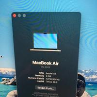 Mac book air m2 (2022)