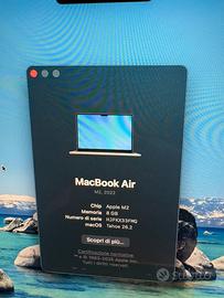 Mac book air m2 (2022)