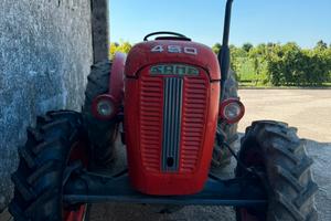 TRATTORE CON ARATRO SAME 450