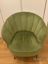 Poltrona verde