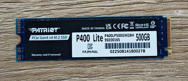 PATRIOT P400 M.2 500GB