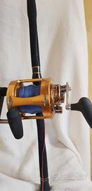 canne da pesca per tonni 70lib.