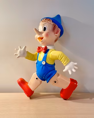 Raro Pinocchio vintage Ledra anni ‘60