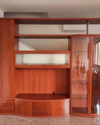 Splendida PARETE ATTREZZATA in LEGNO