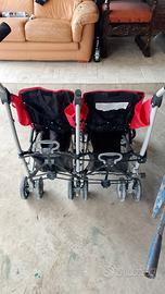 Passeggino doppio seminuovo