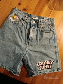 pantaloncini, shorts in jeans Looney Tunes Sinsay