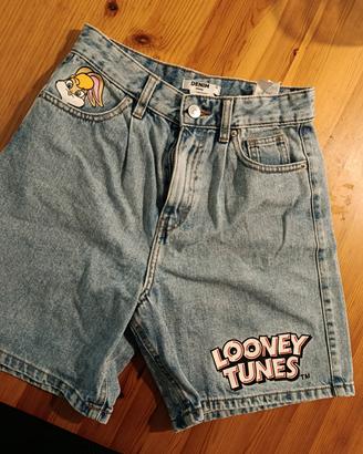 pantaloncini, shorts in jeans Looney Tunes Sinsay