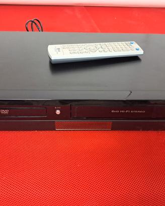 VIDEOREGISTRATORE VHS LETTORE DVD LG