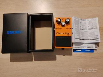BOSS DS-1 - Confezione e garanzia originali