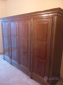 Camera da letto in noce massello anni sessanta