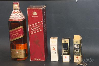 JOHNNIE WALKER scotch whisky - collezione vintage