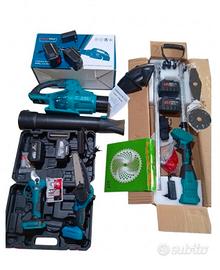 KIT GIARDINAGGIO A BATTERIA 4 in 1 