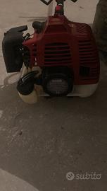 Decespugliatore a scoppio e idropulitrice