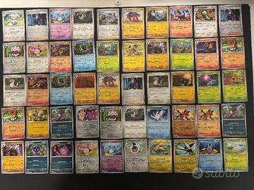 400 carte Pokemon + holo e reverse in foto