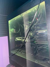 Pc fisso assemblato,monitor 165htz mouse,tastiera