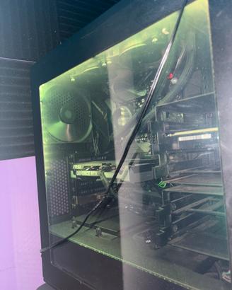 Pc fisso assemblato,monitor 165htz mouse,tastiera