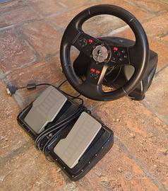 Volante e pedali Logitech 