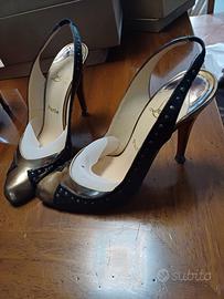 scarpe Christian Louboutin, tacco 12. 