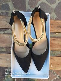 Sandalo elegante nero 