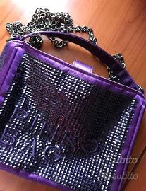 2 Borse pinko Viola e nera