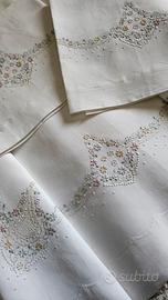 Completo letto in puro lino 