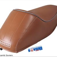  Sella Gobba marrone con Scritta Vespa 50 Special 