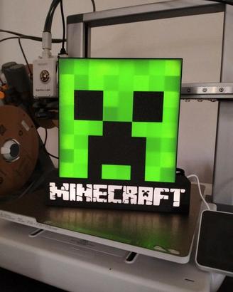 🎮 Lampada LED Stile Pixel Game – Insegna Luminosa