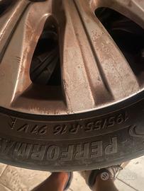 4 cerchi in Lega Originali Citroen 16 195/55/R16