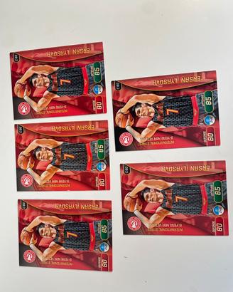 Lotto 5 Carte NBA Atlanta Hawks Ersan Ilyasova