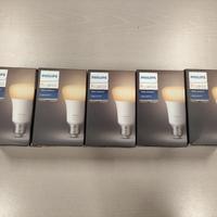 5x Lampadine LED Philips HUE E27 White Ambiance