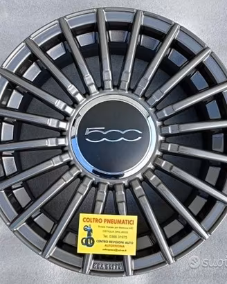 Set Cerchi In Lega NUOVI da 15 Fiat 500 Panda Ecc