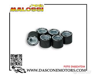 6 MASSETTE MALOSSI HTRoll Ø 23×18 gr. 25