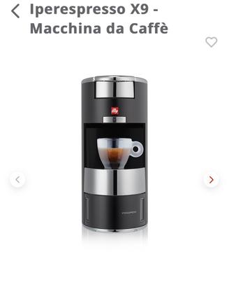 Macchina da caffè iper espresso Illy X9 nero
